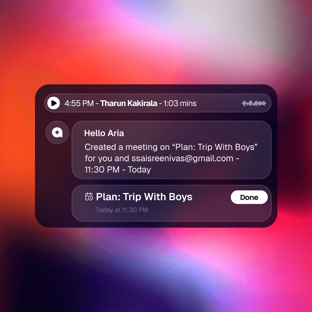 Get notified and see your dashboard