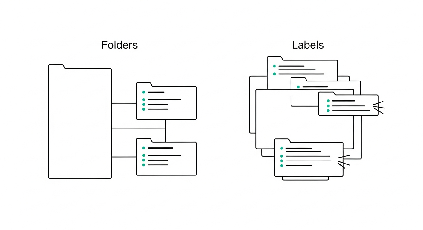 Email Folders vs Labels | Hello Aria